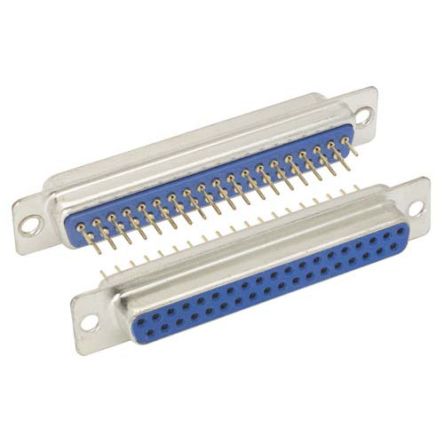 L-Com SD37 37 Way Screw D-sub Connector Socket, 2.77mm Pitch, with Jack Screw [SD37S-PC]; 297-690