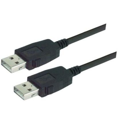 L-Com USB 2.0, Male USB A to Male USB A, 4m [CAUALAL-4M]; 297-741