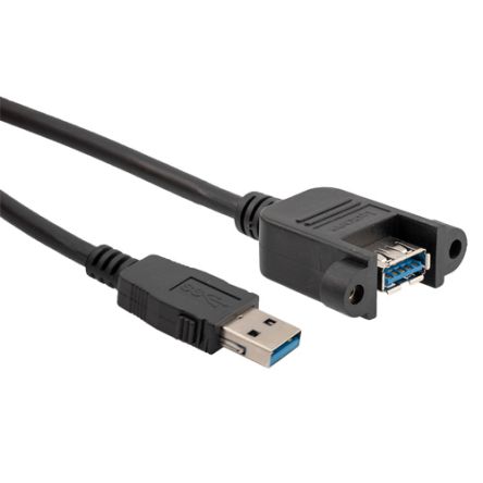 L-Com USB 3.0, Male USB to Female USB, 1m [U3A00100-1M]; 297-799