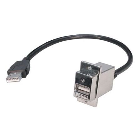 L-Com USB 2.0, Male USB A to Male, 120in [ECF504-120AAL]; 297-812