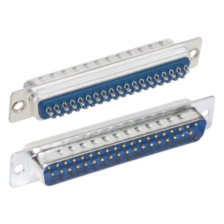 L-Com SD37 37 Way Screw D-sub Connector Plug, 2.77mm Pitch, with Jack Screw [SD37P]; 297-876