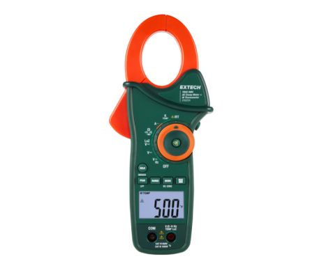 Extech EX820A Clamp Meter, Max Current 10A ac CAT IV [EX820A]; 298-034