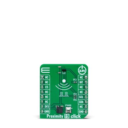 MikroElektronika Proximity 19 Click Proximity Sensor Board for Proximity Sensor Industrial Use [MIKROE-6062]; 298-829