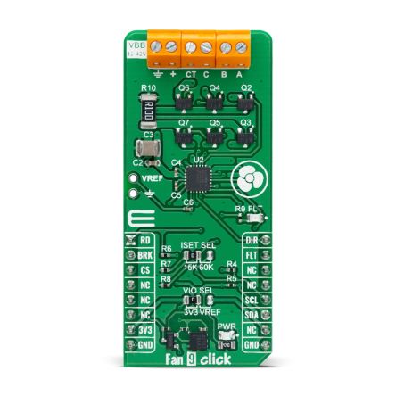 MikroElektronika Fan 9 Click for Industrial Use [MIKROE-6103]; 298-841