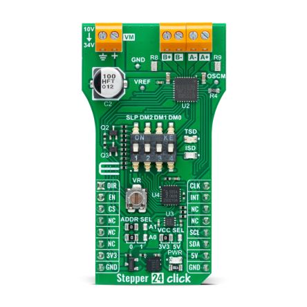 MikroElektronika Stepper 24 Click for Industrial Use [MIKROE-6254]; 298-852