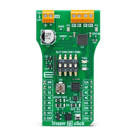 MikroElektronika Stepper 23 Click for Industrial Use [MIKROE-6253]; 298-854