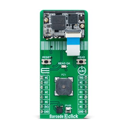 MikroElektronika Barcode 3 Click Sensor Board Industrial Use [MIKROE-6130]; 298-860