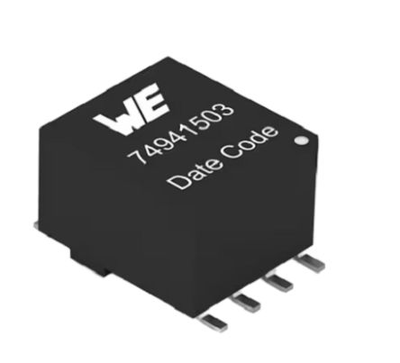 Wurth Elektronik Surface Mount PCB Transformer, REACH, RoHS [74941503]; 299-013
