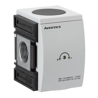 EMERSON ? AVENTICS Pneumatic Soft Start Valve, 10000L/min, G 1, 0.75in Tube Size 16 bar [R412009273]; 299-158