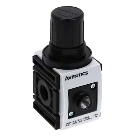 EMERSON ? AVENTICS G 1/4 Regulator - 0.1bar to 12bar, 0.25 in, 1bar max. input, R412010558 [R412010558]; 299-260