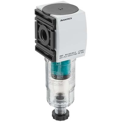 EMERSON ? AVENTICS AS1 series 0.01μm G 1/4 1.5bar to 12 bar Filter 350L/min max with Semi Automatic drain [R412014614]; 299-267