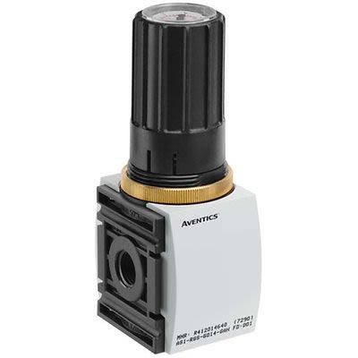 EMERSON ? AVENTICS G 1/4 Regulator - 0.5bar to 12bar, 0.25 in, 8bar max. input, R412014640 [R412014640]; 299-280