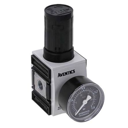 EMERSON ? AVENTICS G 1/4 Regulator - 0.2bar to 16bar, 0.25 in, 4bar max. input, R412006105 [R412006105]; 299-298