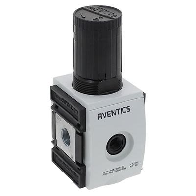 EMERSON ? AVENTICS G 3/8 Regulator - 0.5bar to 16bar, 0.375 in, 8bar max. input, R412007106 [R412007106]; 299-352
