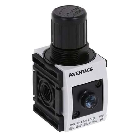 EMERSON ? AVENTICS G 1/4 Regulator - 0.5bar to 12bar, 0.25 in, 10bar max. input, R412014713 [R412014713]; 299-470
