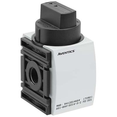 EMERSON ? AVENTICS G G 1/4 Pneumatic Shut-Off Valve, 2600L/min [R412014742]; 299-475