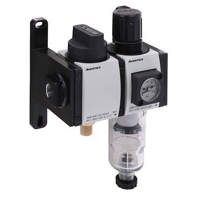 EMERSON ? AVENTICS AS1 Filter Regulator, 5μm, G 1/4, Semi Automatic, 12 bar, R412027663 [R412027663]; 299-481