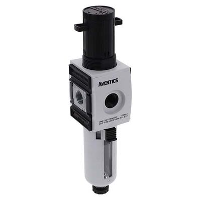 EMERSON ? AVENTICS AS2 Filter Regulator, 5μm, G 3/8, Semi Automatic, 16 bar, R412006203 [R412006203]; 299-494