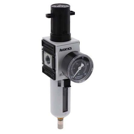 EMERSON ? AVENTICS AS2 Filter Regulator, 5μm, G 3/8, Automatic, 16 bar, R412006211 [R412006211]; 299-498