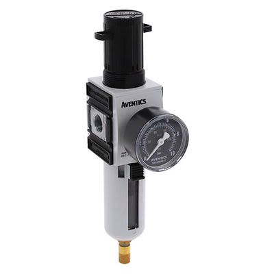 EMERSON ? AVENTICS AS2 Filter Regulator, 5μm, G 3/8, Automatic, 16 bar, R412006213 [R412006213]; 299-502