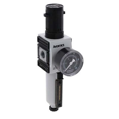 EMERSON ? AVENTICS AS2 Filter Regulator, 5μm, G 3/8, Semi Automatic, 16 bar, R412006215 [R412006215]; 299-504