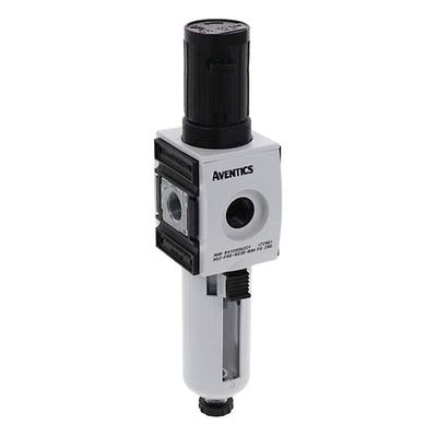 EMERSON ? AVENTICS AS2 Filter Regulator, 25μm, G 3/8, Semi Automatic, 16 bar, R412006221 [R412006221]; 299-505