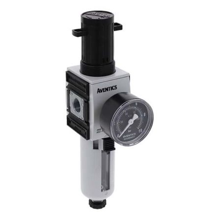 EMERSON ? AVENTICS AS2 Filter Regulator, 40μm, G 3/8, Semi Automatic, 16 bar, R412006224 [R412006224]; 299-507