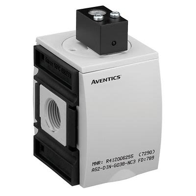 EMERSON ? AVENTICS G G 1/4 Pneumatic Shut-Off Valve, 2000L/min [R412006263]; 299-520