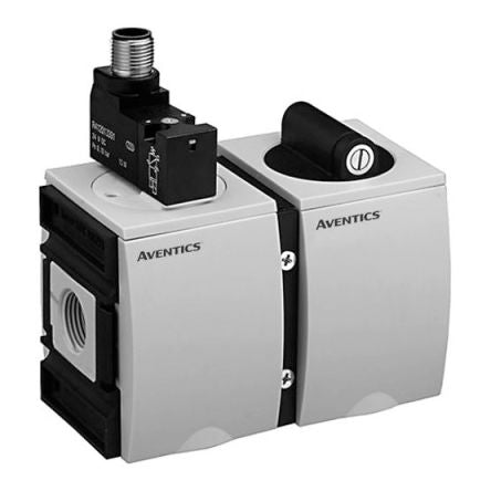 EMERSON ? AVENTICS Pneumatic Soft Start Valve, 1300L/min, G 3/8, 0.375in Tube Size 10 bar [R412006283]; 299-532