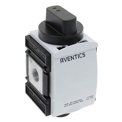 EMERSON ? AVENTICS G G 1/2 Pneumatic Shut-Off Valve, 11500L/min [R412007260]; 299-536