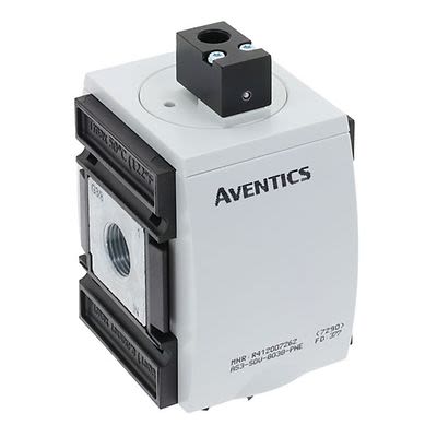 EMERSON ? AVENTICS G G 1/2 Pneumatic Shut-Off Valve, 4500L/min [R412007262]; 299-537