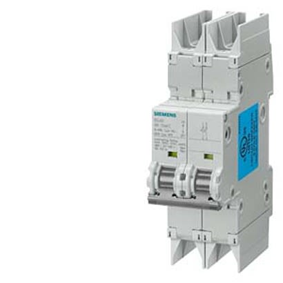 Siemens SENTRON 5SJ4213 MCB, 2P, 13A Curve D, 400V AC, 60V DC, 10 kA Breaking Capacity [5SJ4213-8HG42]; 299-669
