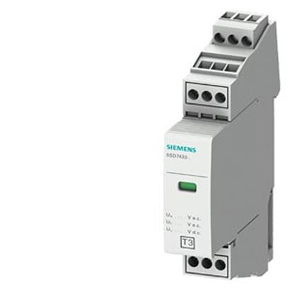 Siemens Surge Arrester, 1kA, 2kV, Screw Mount Mount [5SD7432-5]; 299-712