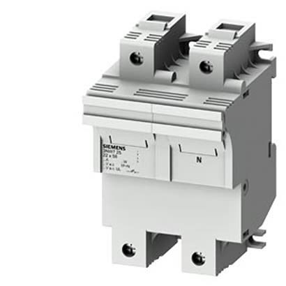 Siemens 100A Fuse Holder for 22.2 x 58mm Fuse, 1P + N, 690V [3NW7251]; 299-915