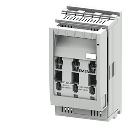 Siemens 100A Fuse Holder for 200 x 106mm Fuse, 3P, 600V [3NW7531-6HG]; 299-919