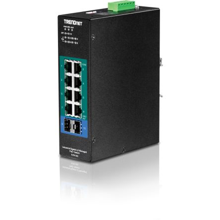 Trendnet TI-PG102I, Managed 10 Port Gigabit Switch [TI-PG102I]; 300-146
