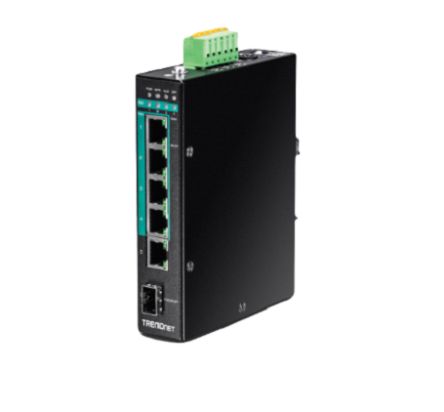 Trendnet TI-PG541, Unmanaged 5 Port Gigabit Switch With PoE [TI-PG541]; 300-148