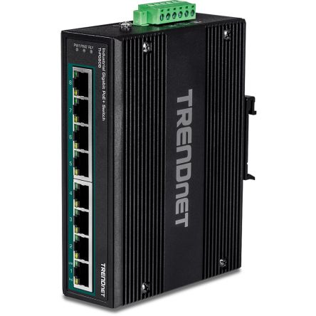 Trendnet TI-PG80B, Unmanaged 8 Port Gigabit Switch With PoE [TI-PG80B]; 300-152