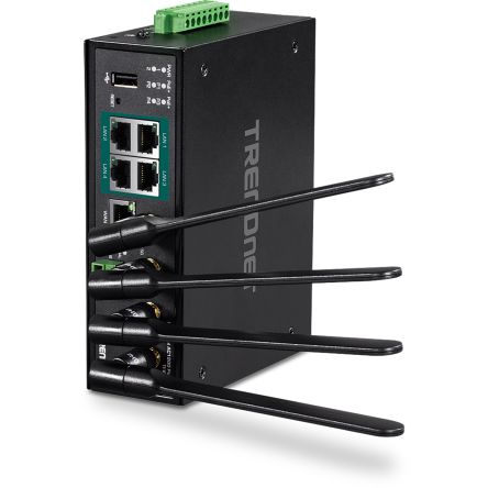 Trendnet TI-WP100, Unmanaged 4 Port Gigabit Switch With PoE [TI-WP100]; 300-163