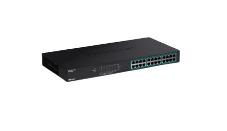 Trendnet TPE-TG240G, Unmanaged 24 Port Gigabit Switch With PoE [TPE-TG240G (EU)]; 300-176