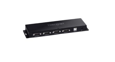 Trendnet USB RS232 Male to USB Male Interface Converter [TU-S4]; 300-181