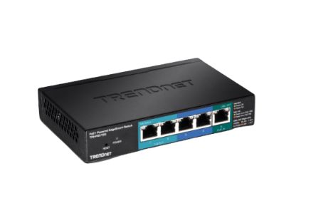 Trendnet TPE-P521ES, Unmanaged 5 Port Gigabit Switch With PoE [TPE-P521ES]; 300-194