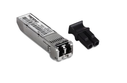 Trendnet Fibre Optic LC Duplex Female Multi Mode SFP Transceiver Module, Multi Mode, 10500Mbit/s [TEG-10GBSR]; 300-203