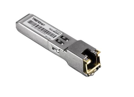 Trendnet MSA Compatible RJ45, SFP Single Mode SFP Transceiver Module, Single Mode, 1250Mbit/s [TEG-MGBRJ]; 300-204