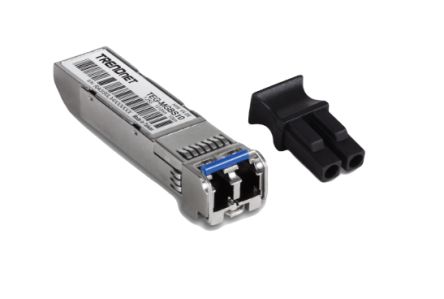 Trendnet MSA Compatible Fibre Optic LC Duplex Female Single Mode SFP Transceiver Module, Single Mode, 1250Mbit/s [TEG-MGBS10]; 300-205