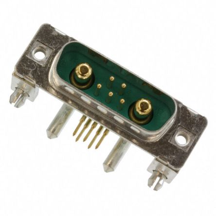CONEC 3007W2PCT 5 Way Angled Threaded Mount D-sub Connector Plug [3007W2PCT56N40X]; 300-227