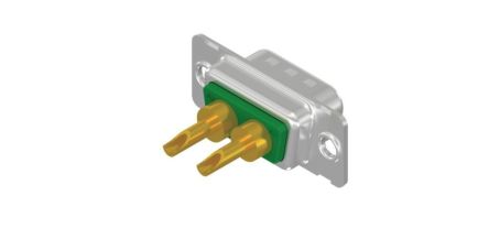 CONEC 302W2CPXX 2 Way Solder Mount D-sub Connector Plug [302W2CPXX41A10X]; 300-250