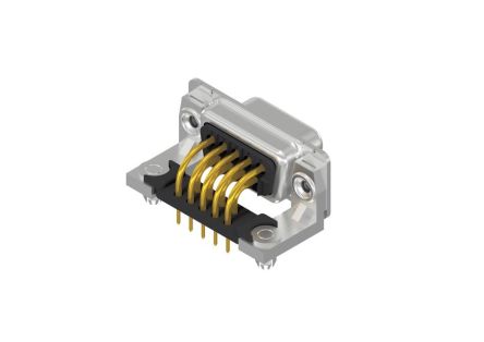 CONEC 164A167 9 Way Angled Solder Mount D-sub Connector Socket [164A16769X]; 300-298