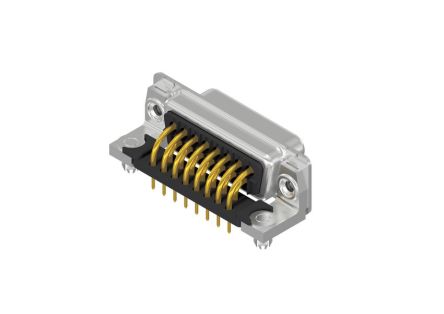 CONEC 164A179 15 Way Angled Solder Mount D-sub Connector Socket [164A17949X]; 300-302