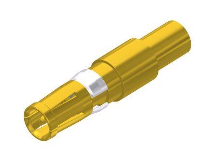 CONEC, 132J20 Series, Female Crimp D-sub Connector Contact, Gold over Nickel Coaxial [132J20059X]; 300-309